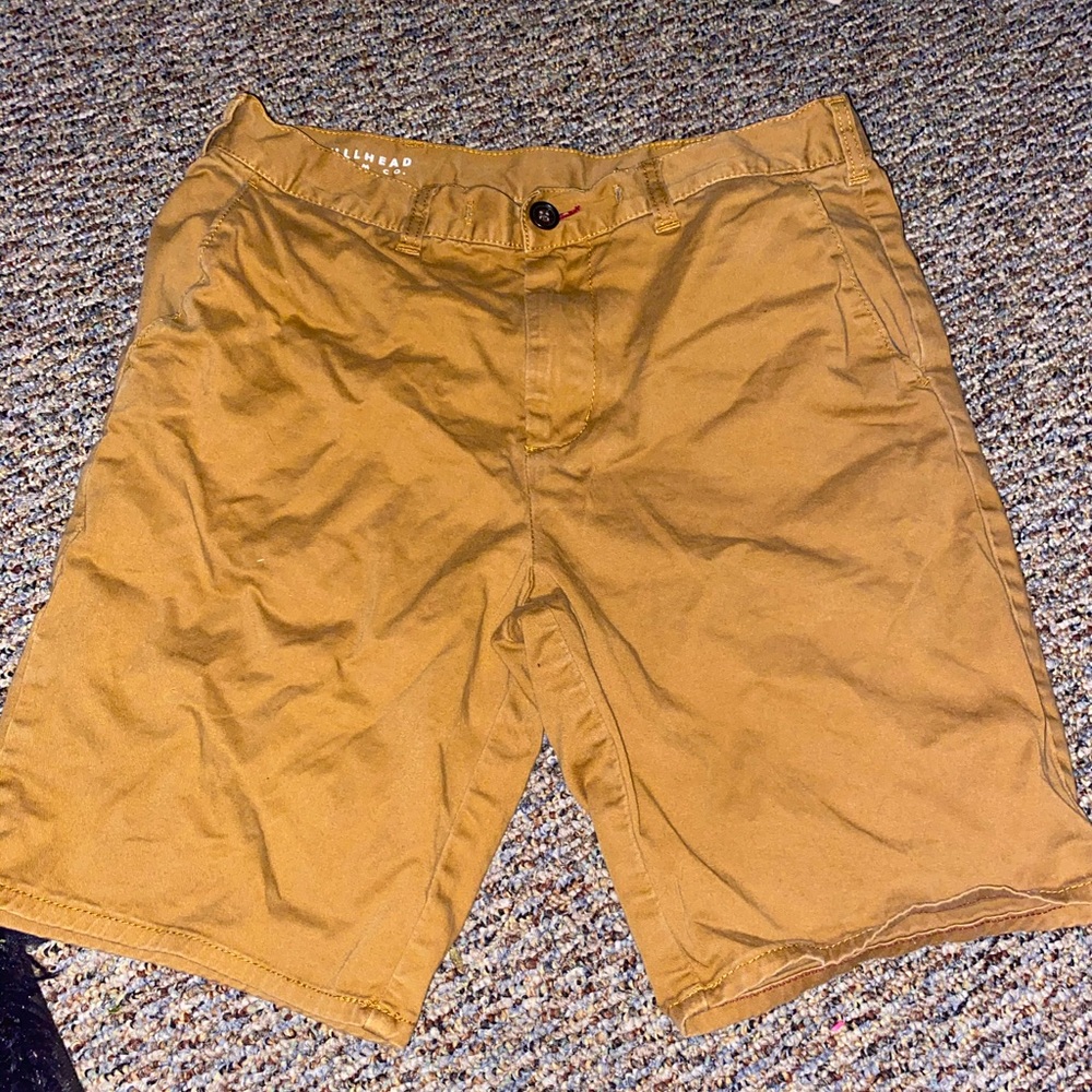 Men’s Khaki colored Denim Shorts